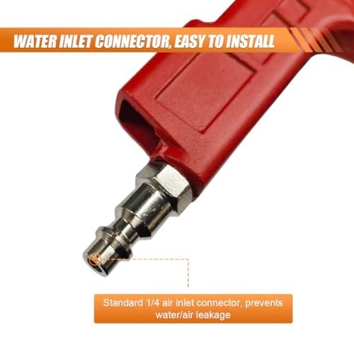 High Pressure Car Engine Cleaning Spray Gun, Pneumatic Dust Blower with 4Ft Hose