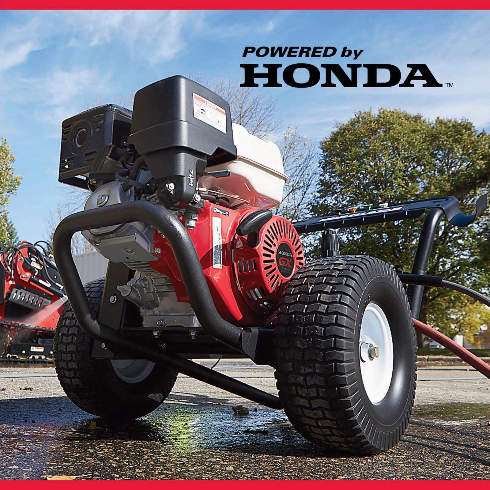 NorthStar Gas Cold Water Pressure Washer, Honda GX390 OHV Engine, 4000 PSI, 3.5