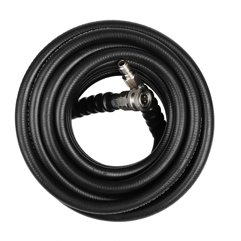 50FT 3/8″ Hot Water Pressure Washer Hose 4800 psi Rubber Power Washer Hose