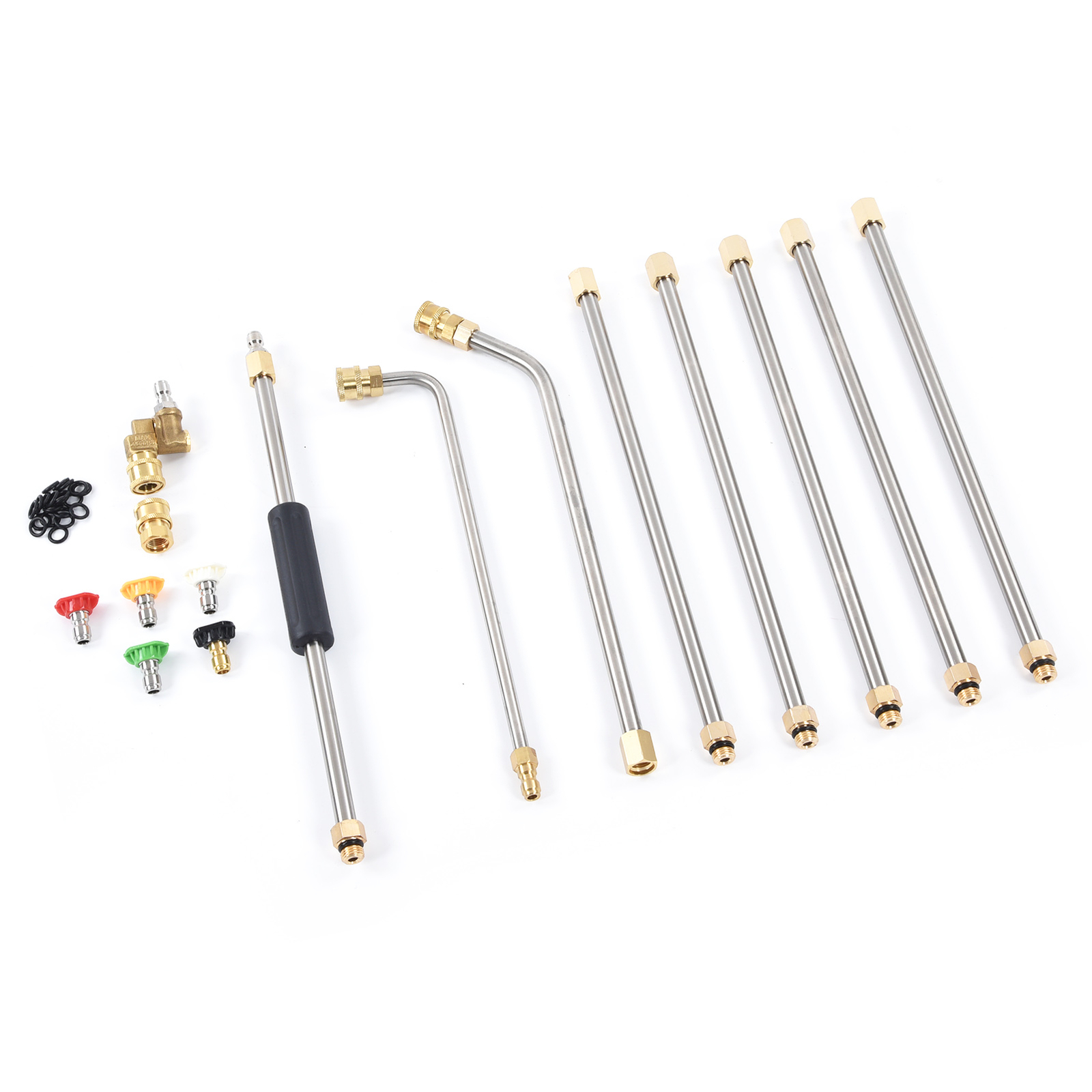 Pressure Washer Extension Wand Lance Accessory Tool Set Kit For Washing