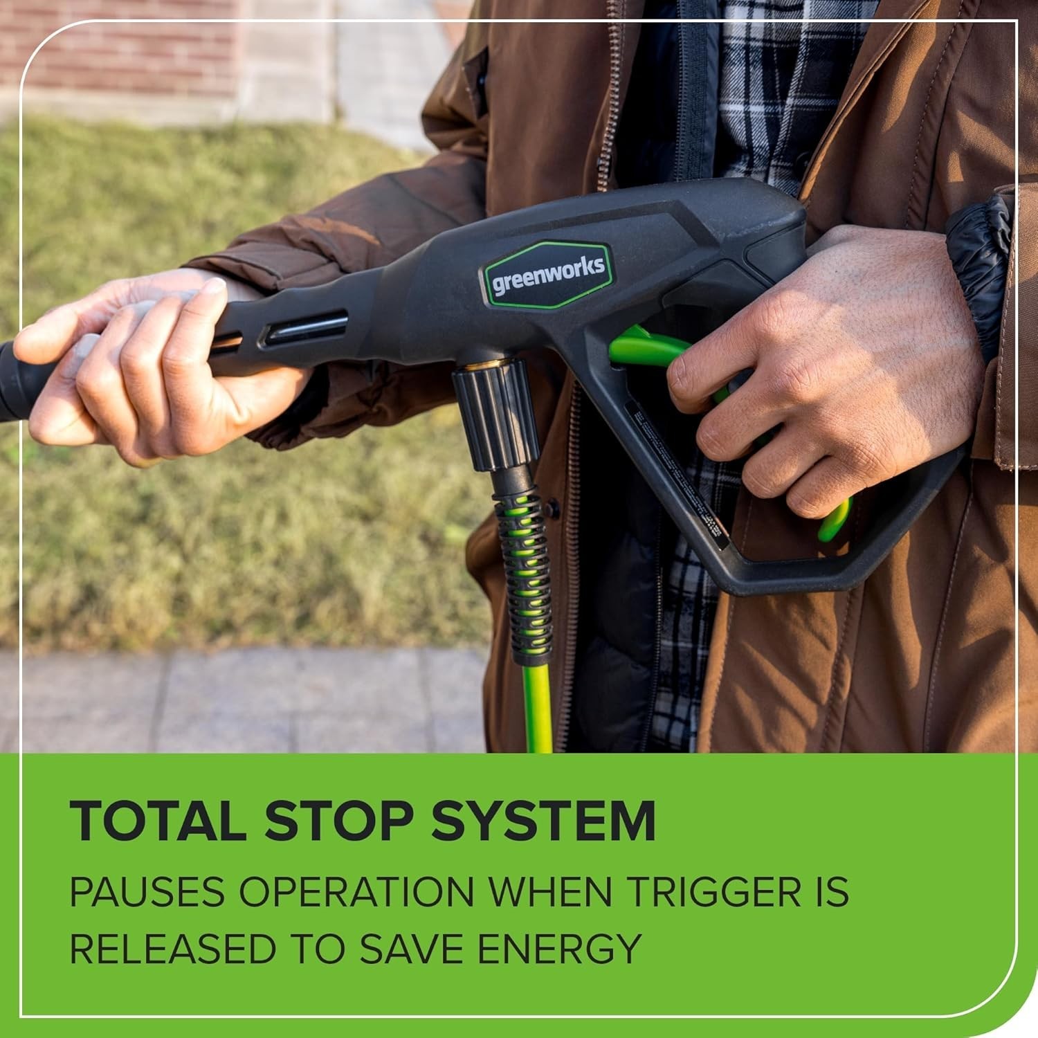 High-Performance 2100 PSI Corded Pressure Washer with 25-Foot Hose & Accessories
