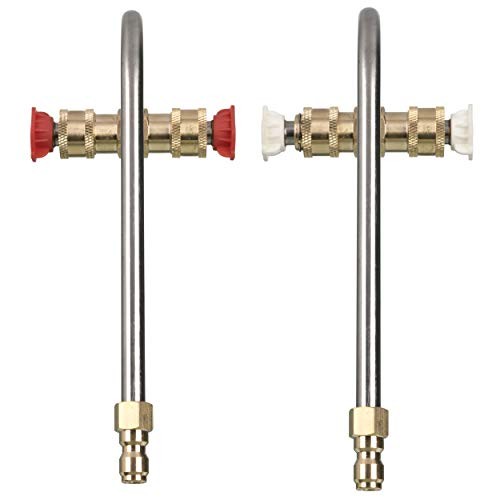 Gutter Cleaner Attachment for Pressure Washer, with 4 Nozzles With Nozzle Tips