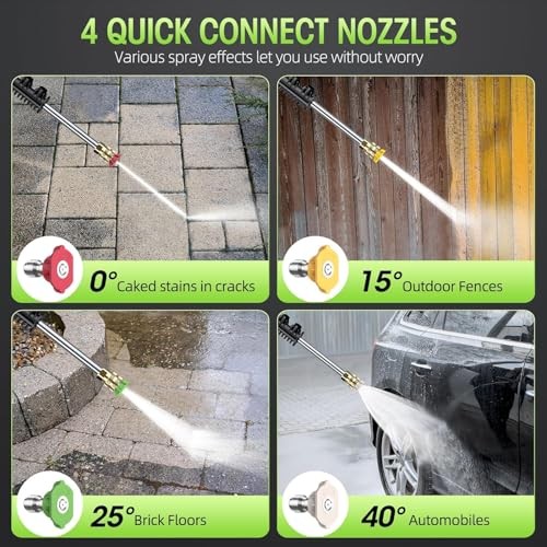 APIUEK PRESSURE WASHER, APW088 – GREEN – Scratch & Dent