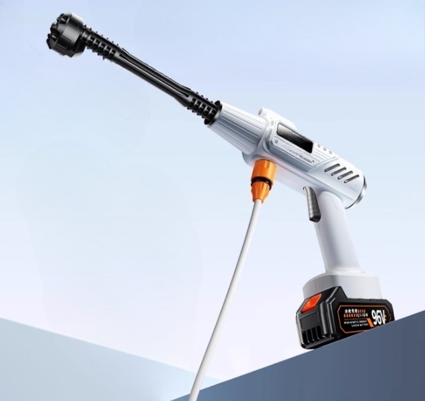High-Pressure Car Wash Gun for Home Use Super-Powerful Wireless Car Washer