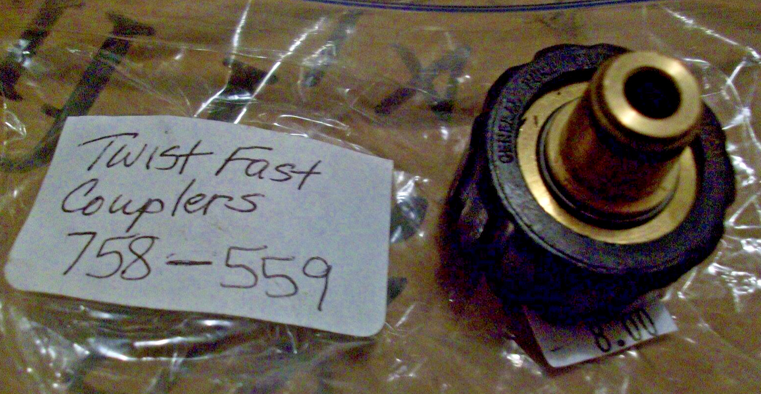 758-559 Twist Fast Coupler 4000 PSI 1/4″ Inlet 22mm Outlet