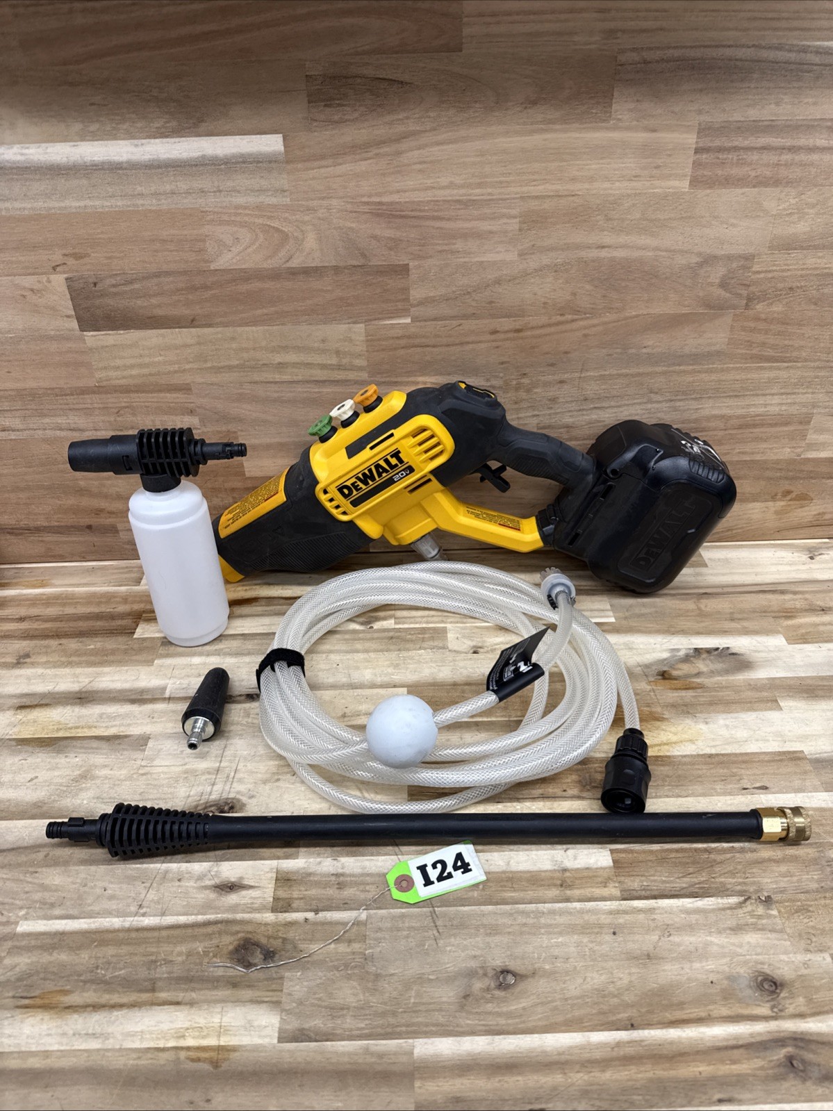 DEWALT 20V MAX 550 PSI Cold Water Pressure Washer (Tool only) (DCPW550B) P4-43