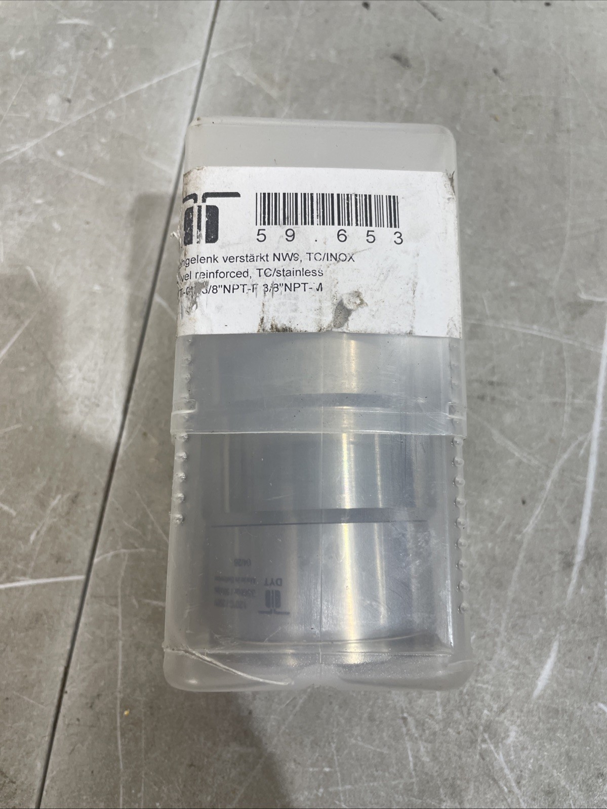 Mosmatic 59.653 , DYT Rotary Swivel Union , 3/8″ NPTF x 3/8″ MPTM