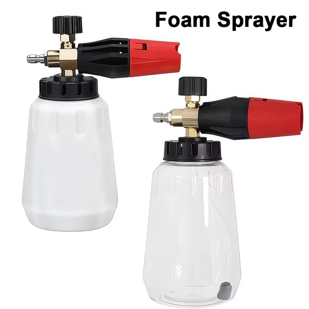 Snow Foam Lance Cannon Soap Bottle Sprayer For Pressure Washer Gun Jet Car Wash