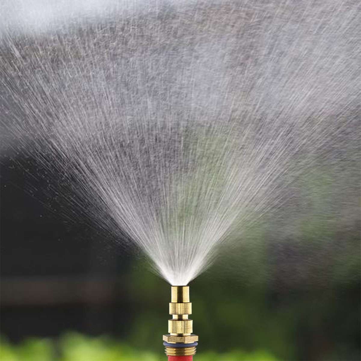 5PCS 1/2-inch Adjustable Spray Nozzle Atomizing Lawn Misting Sprinkler Gardening