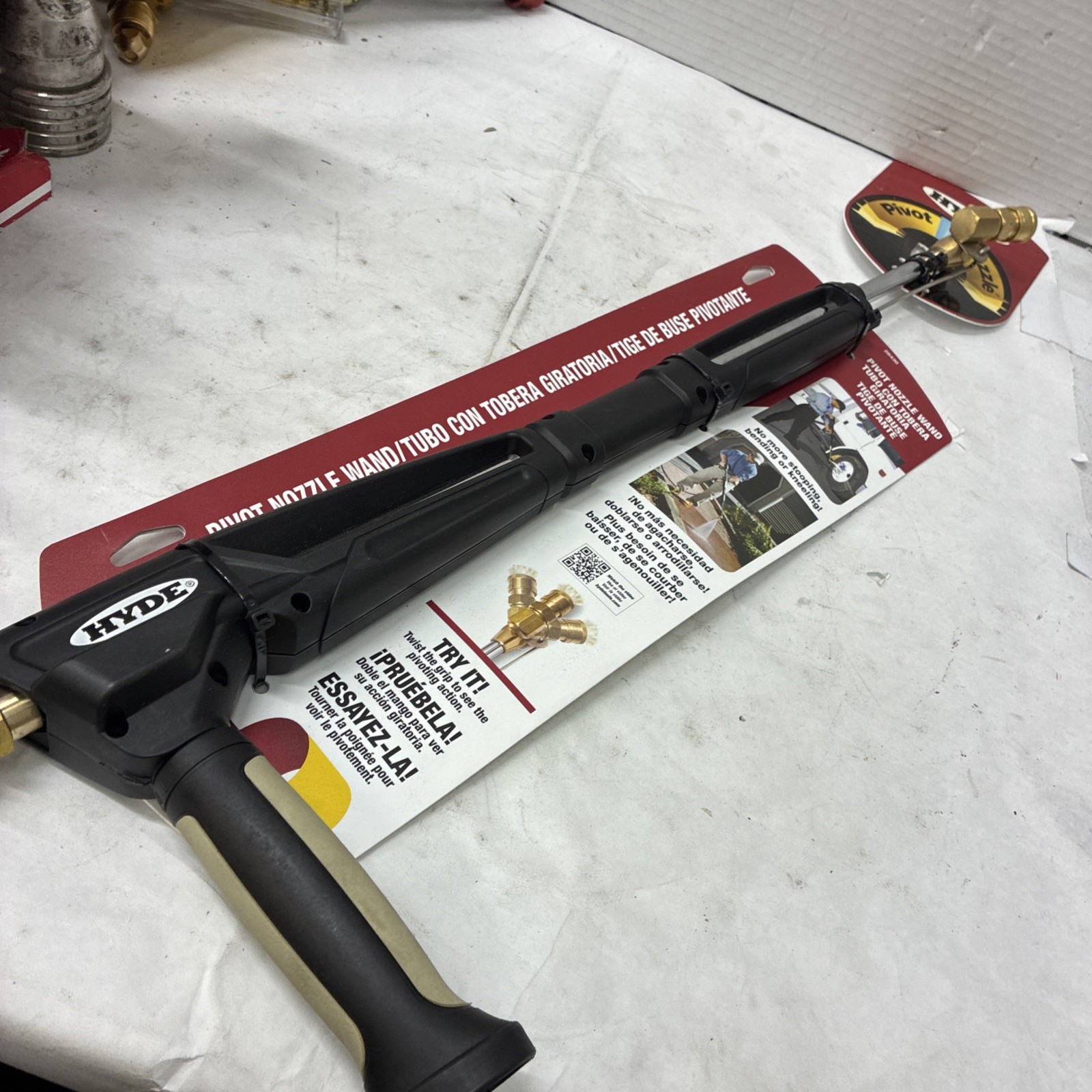 Hyde 28430 Pressure Washer Wand, 28 In, 3200 Psi, 28430