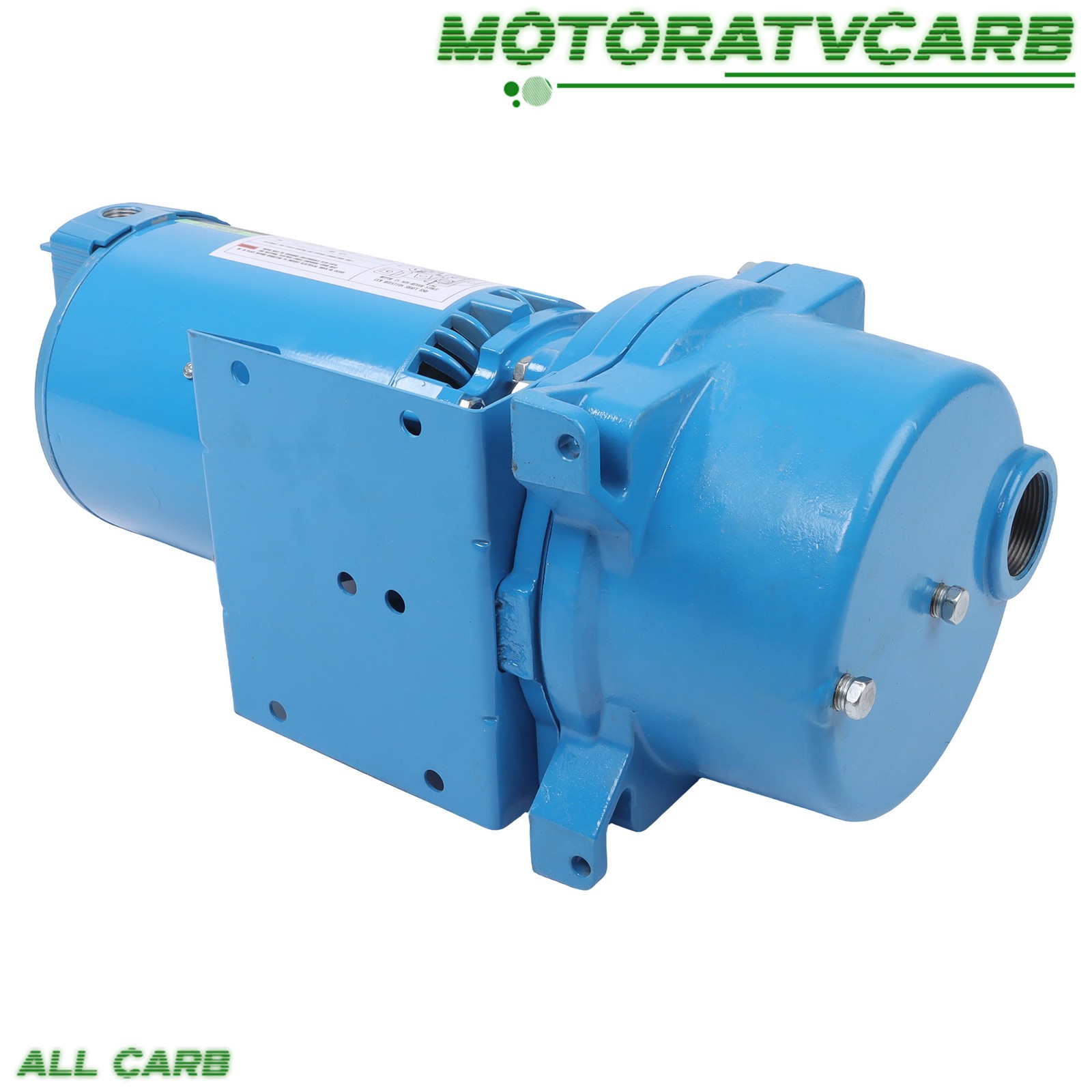 ALL-CARB GT15 1.5 HP Water Well Irrigation Sprinkler Pump 115/230V Self Priming