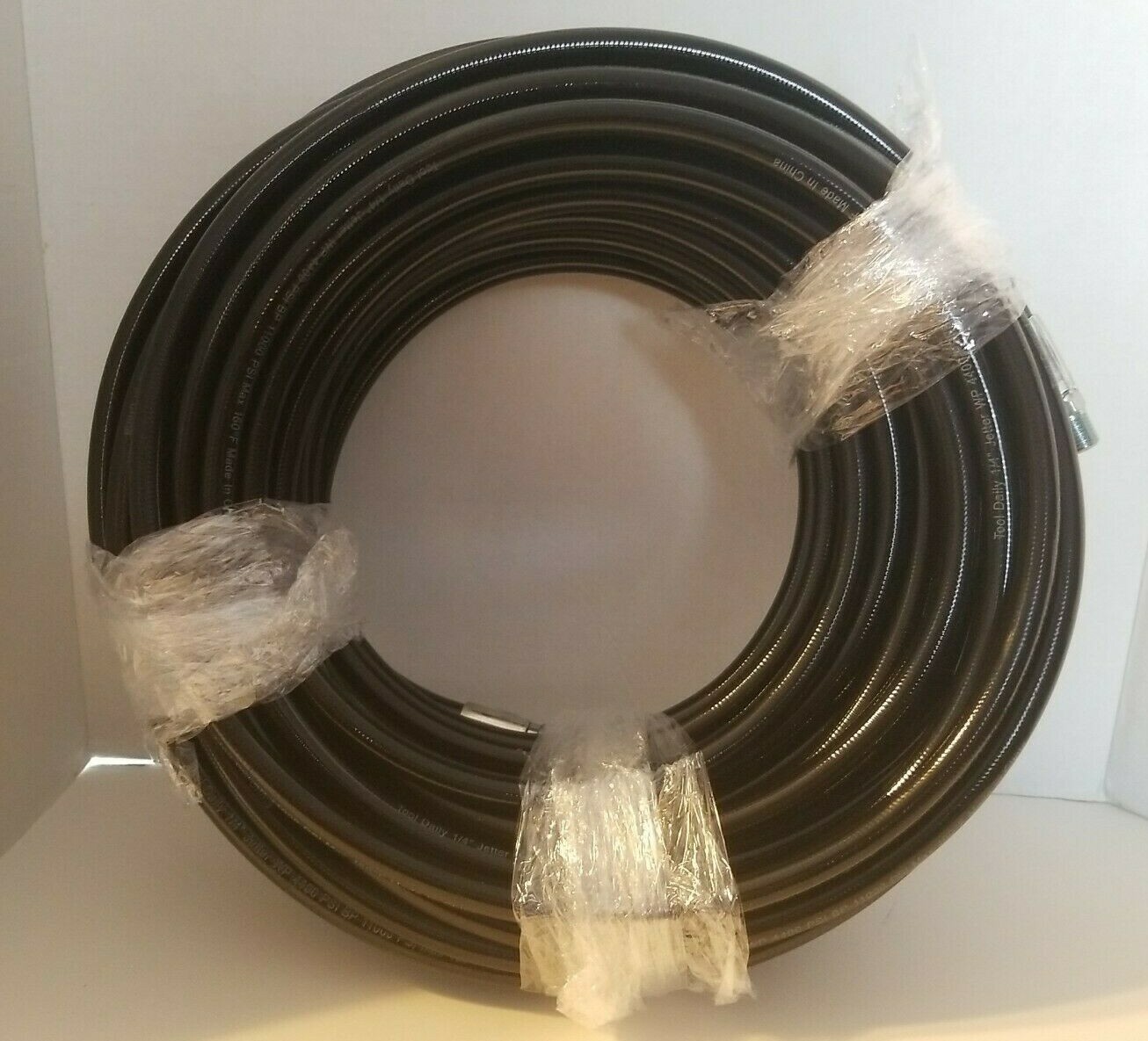 Sewer Cleaning Jetter Hose 1/4″ WP 4400 PSI BP 11000 PSI Max 100′ Length