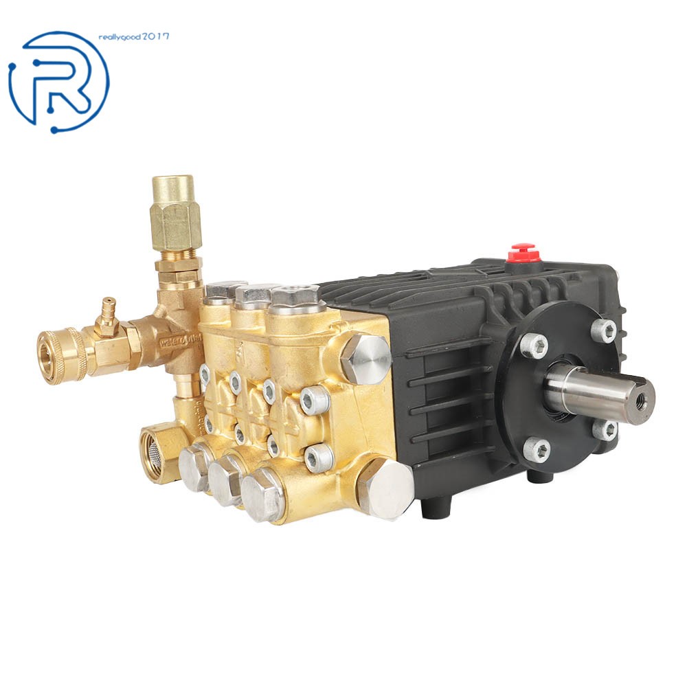 US Pressure Power Washer Pump 24mm Solid Shaft Belt Drive 3600 PSI 4.9GPM