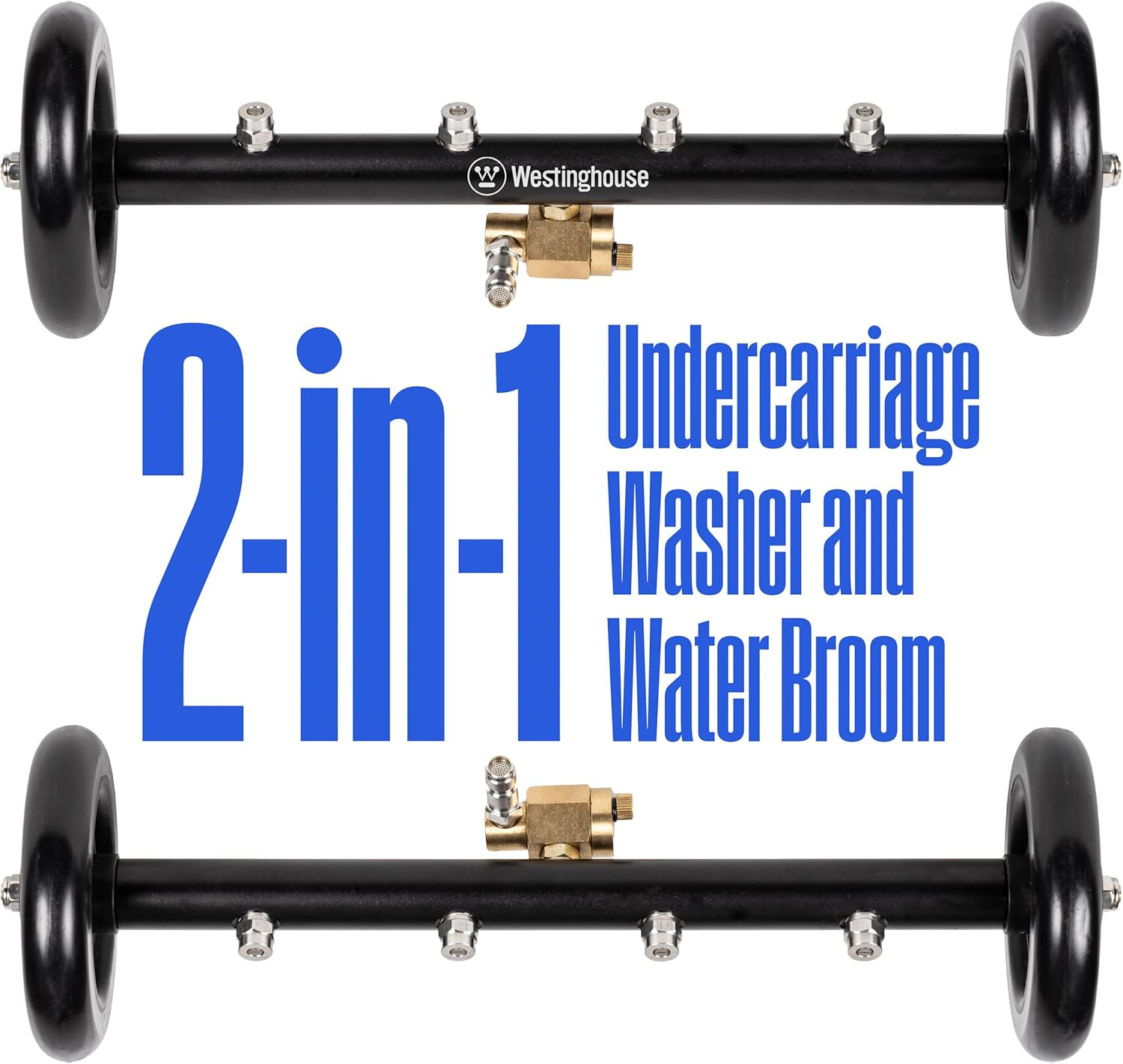 Westinghouse Universal 16″ Pressure Washer Undercarriage Cleaner and Water Broom