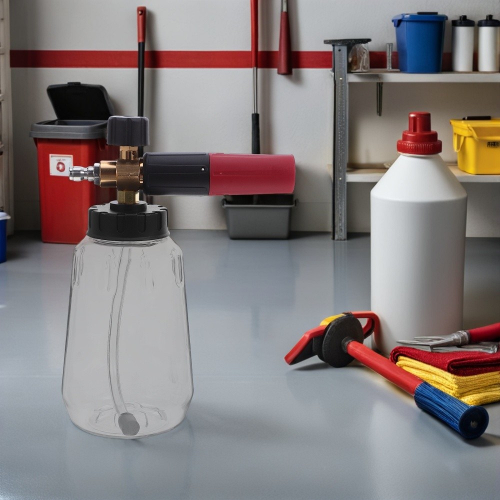 Power Washer Soap Attachment Hand Pump Sprayer Car Detailing Foam Bottle