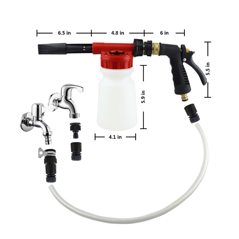 Durable Hand Pump Sprayer Suitable for Garden and Lawn Care Car Wash Tools