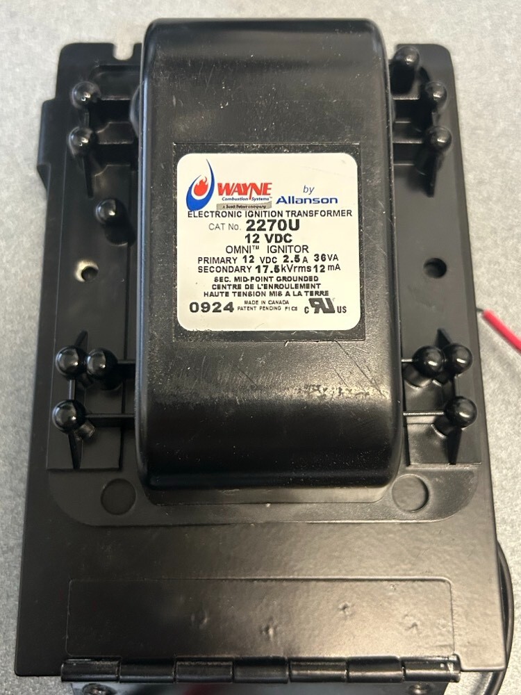 Wayne by Allanson 2270U Omni Ignitor 12V DC Electronic Ignition Transformer