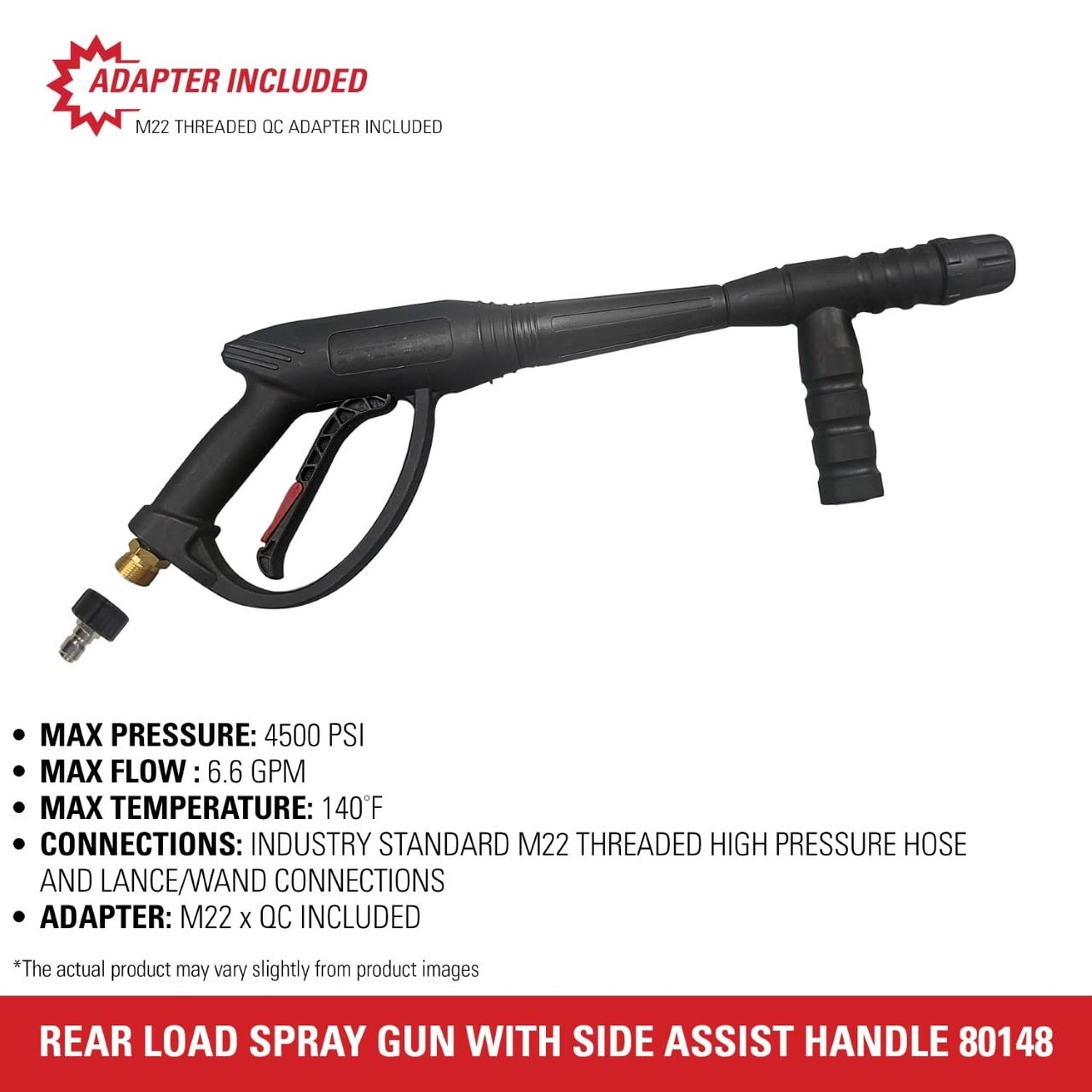 Simpson Cleaning Universal Pressure Washer Gun with Side Assist Handle for Co…