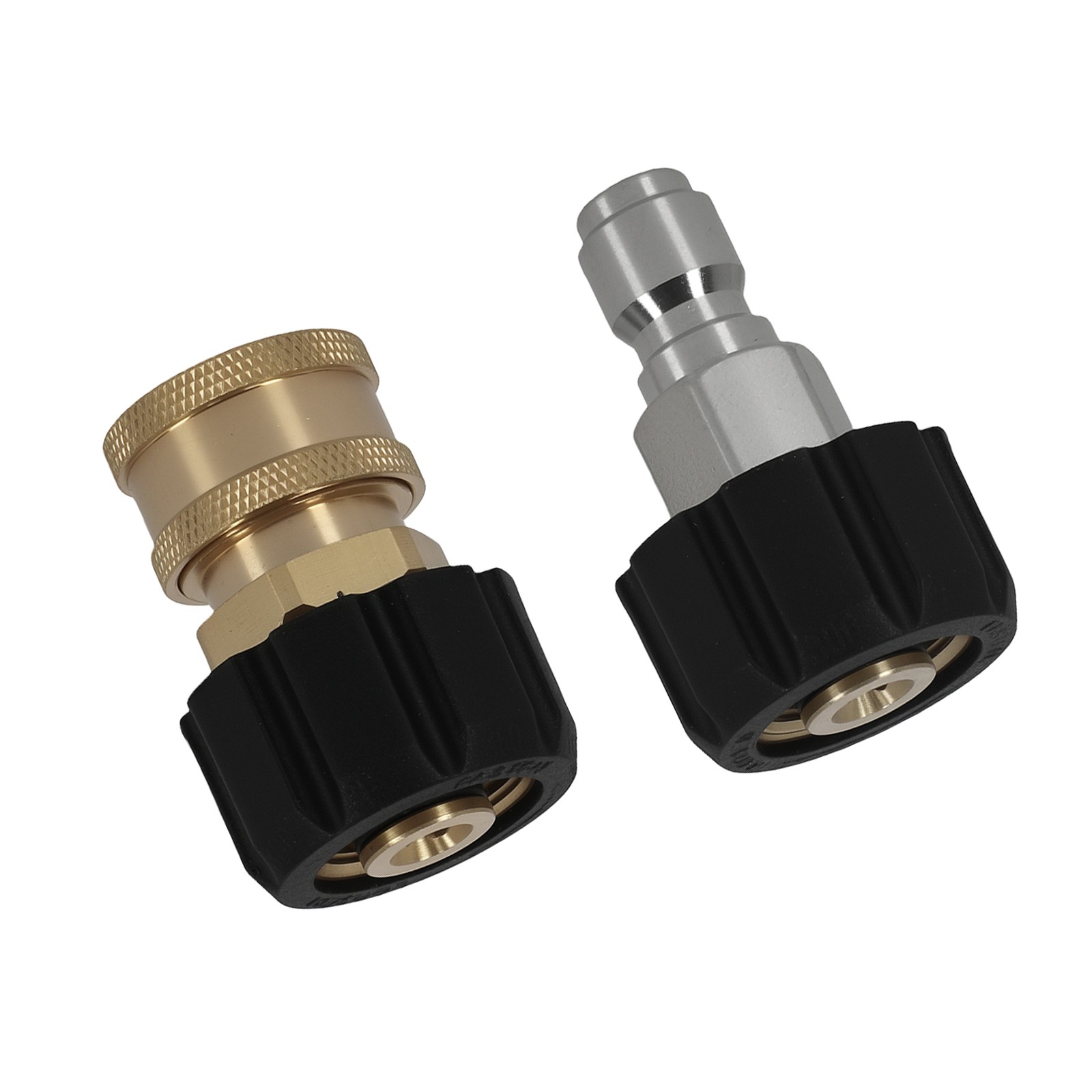 Brass Pressure Washer Adapter M22-14mm Female 3/8″ Quick Connect 5000 PSI