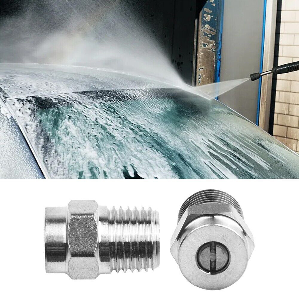 Thread Spray Nozzle 1/4″ Male NPT 4000PSI Spiral Nozzle Pressure Washer Cleaner