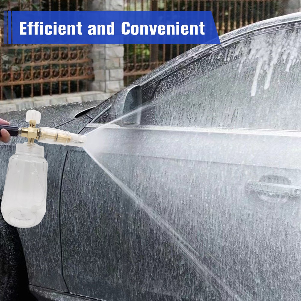 Car Soap Foam Pump Sprayer with Quick Connector for Car Washing and Cleaning