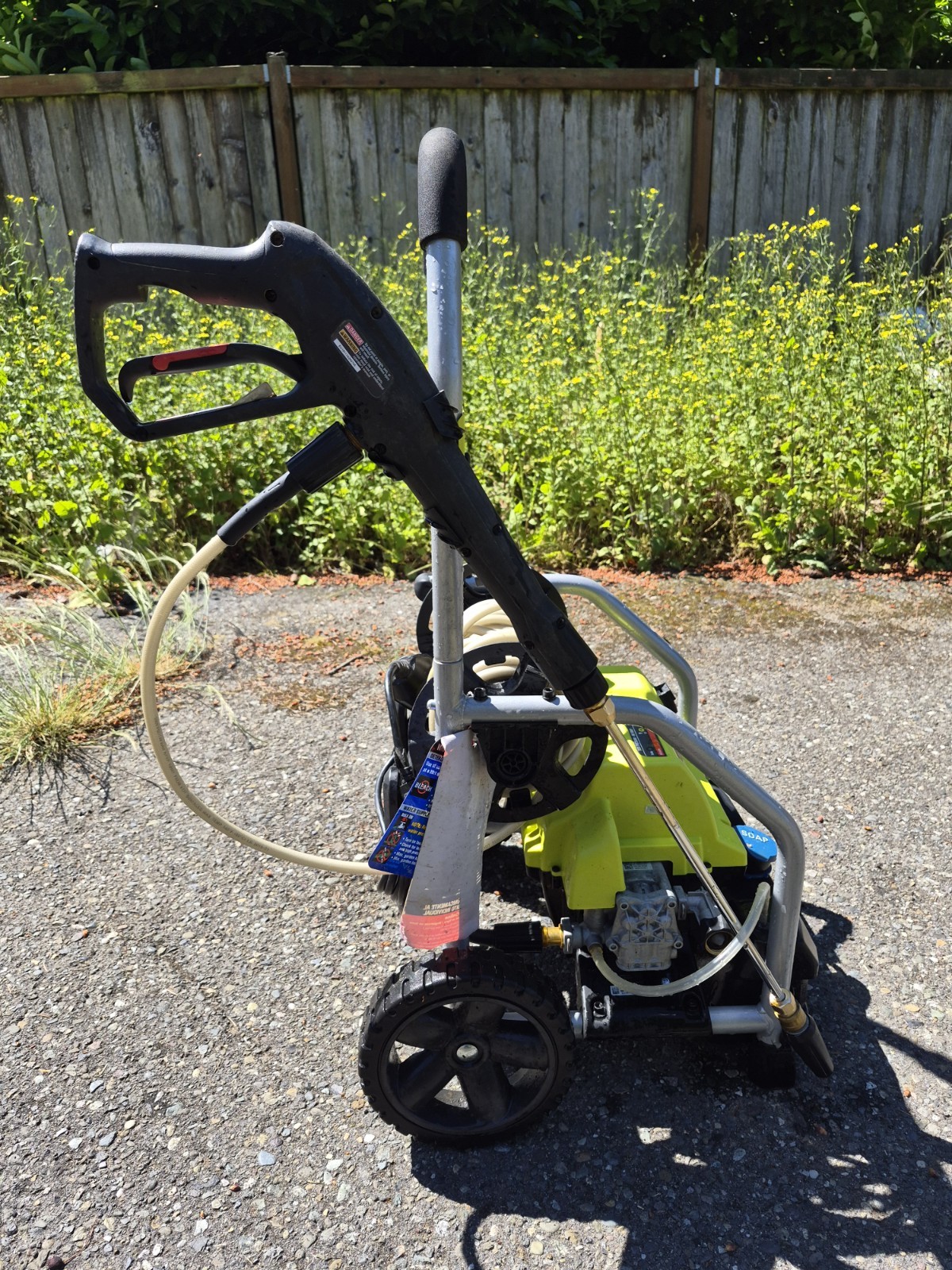 Ryobi 2000 PSI 1.2 GPM Corded Electric Pressure Washer w/ Hose Spray Gun