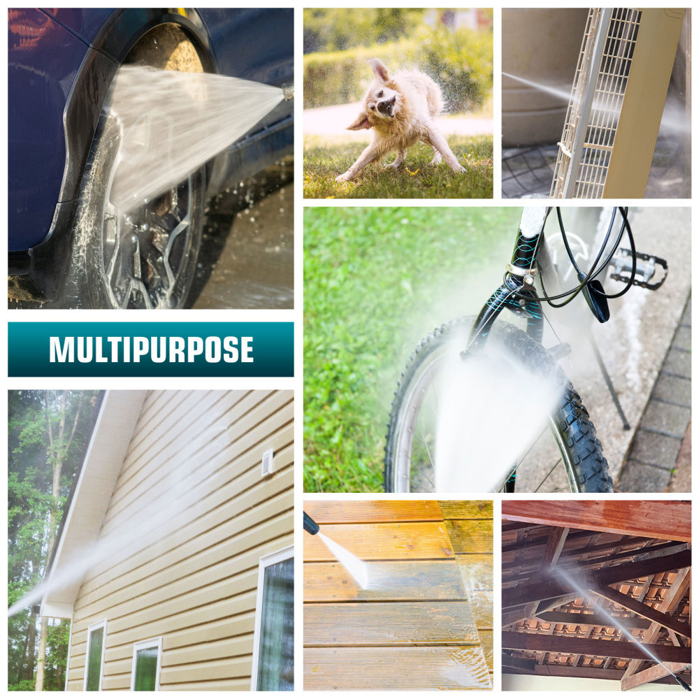 high-pressure washer Car Pressure Cleaner Cordless Washer Water Vacuum Wireless