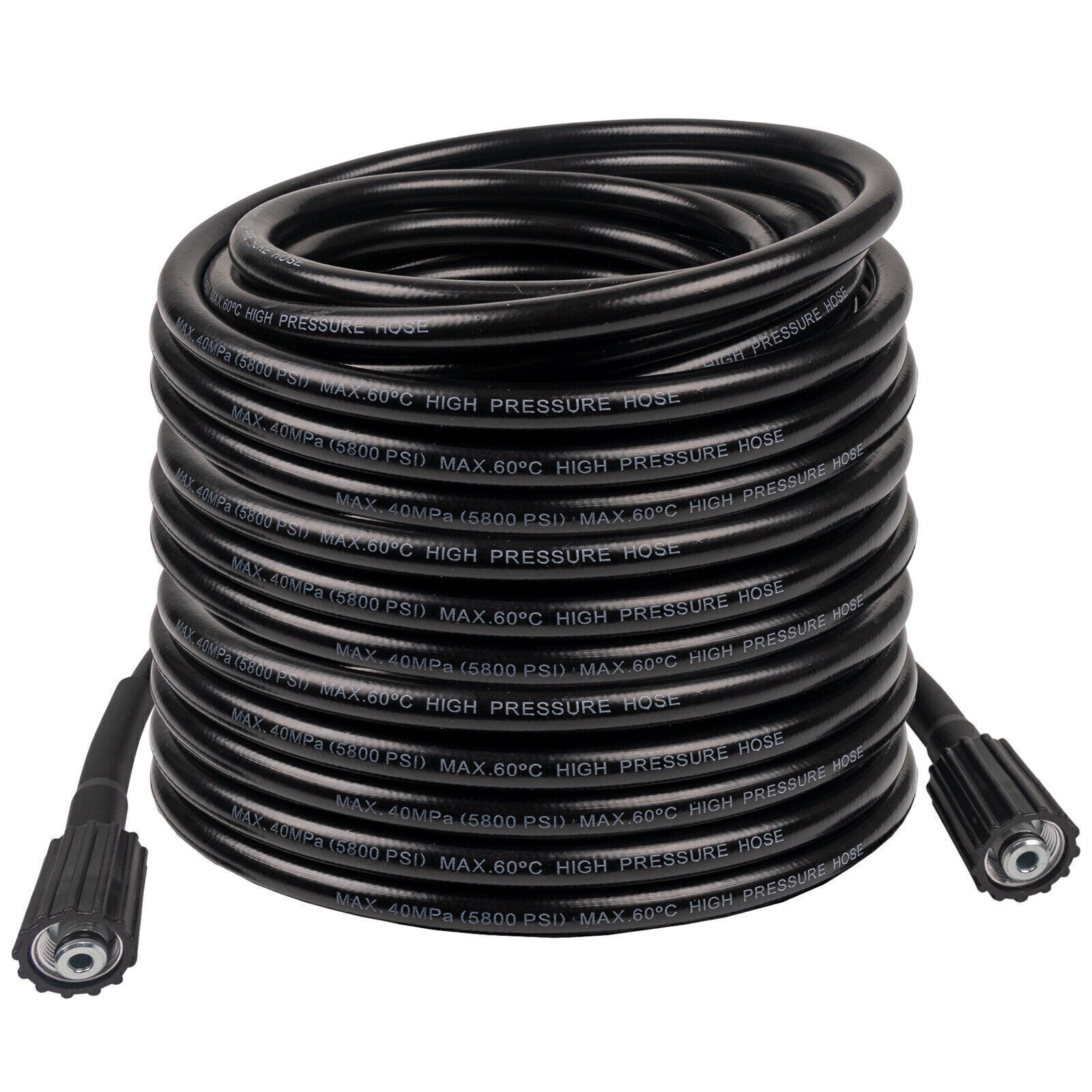 20/25/50ft 5800PSIHigh Pressure Washer Hose M22 Power Washer Extension Hose