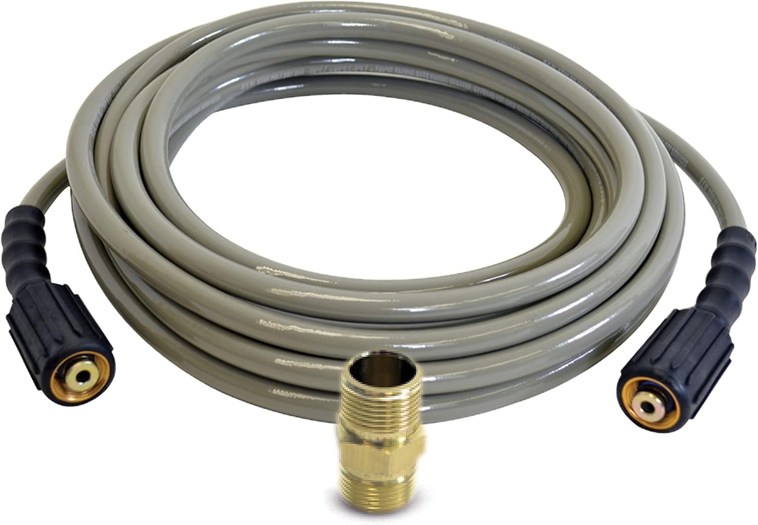 Simpson Cleaning 40224 Morflex Series 3300 PSI Pressure Washer Hose, 1/4″ by 25′