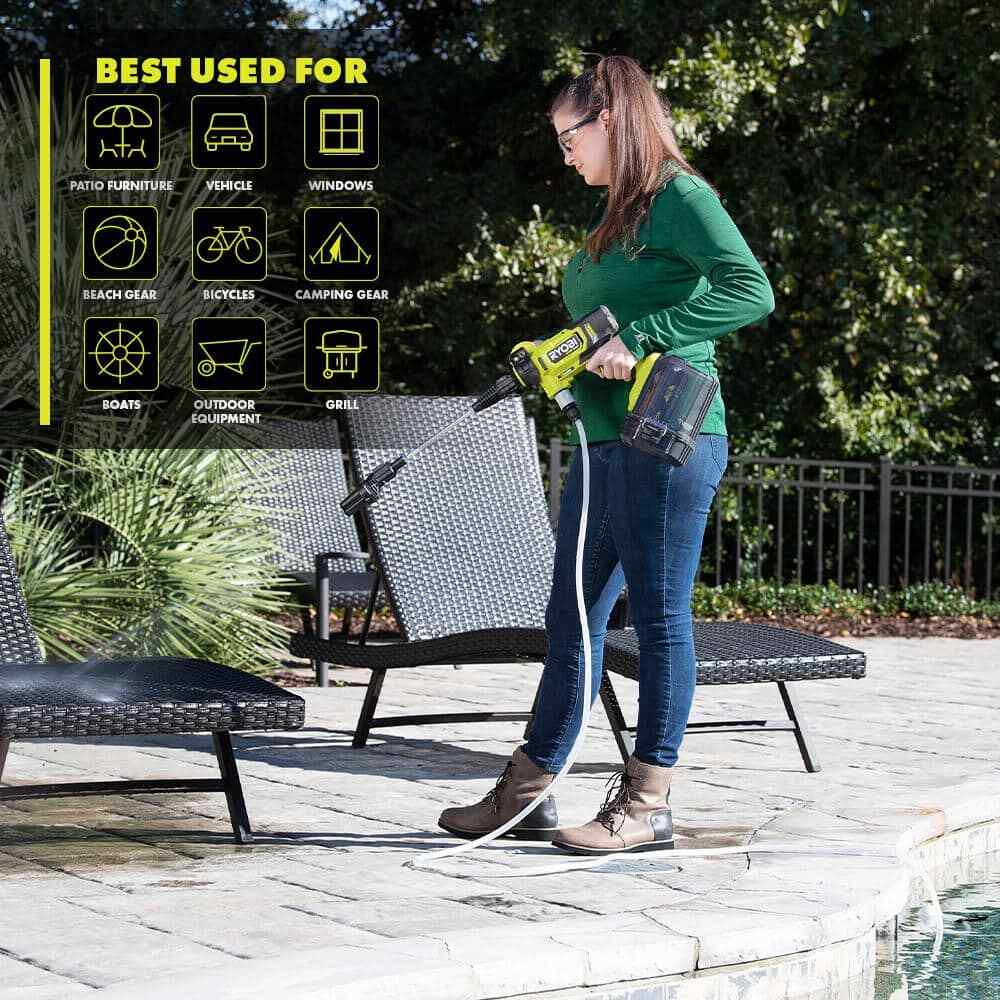 RYOBI 40V HP Brushless 600 PSI 0.7 GPM Cold Water Power Cleaner (Tool-Only)