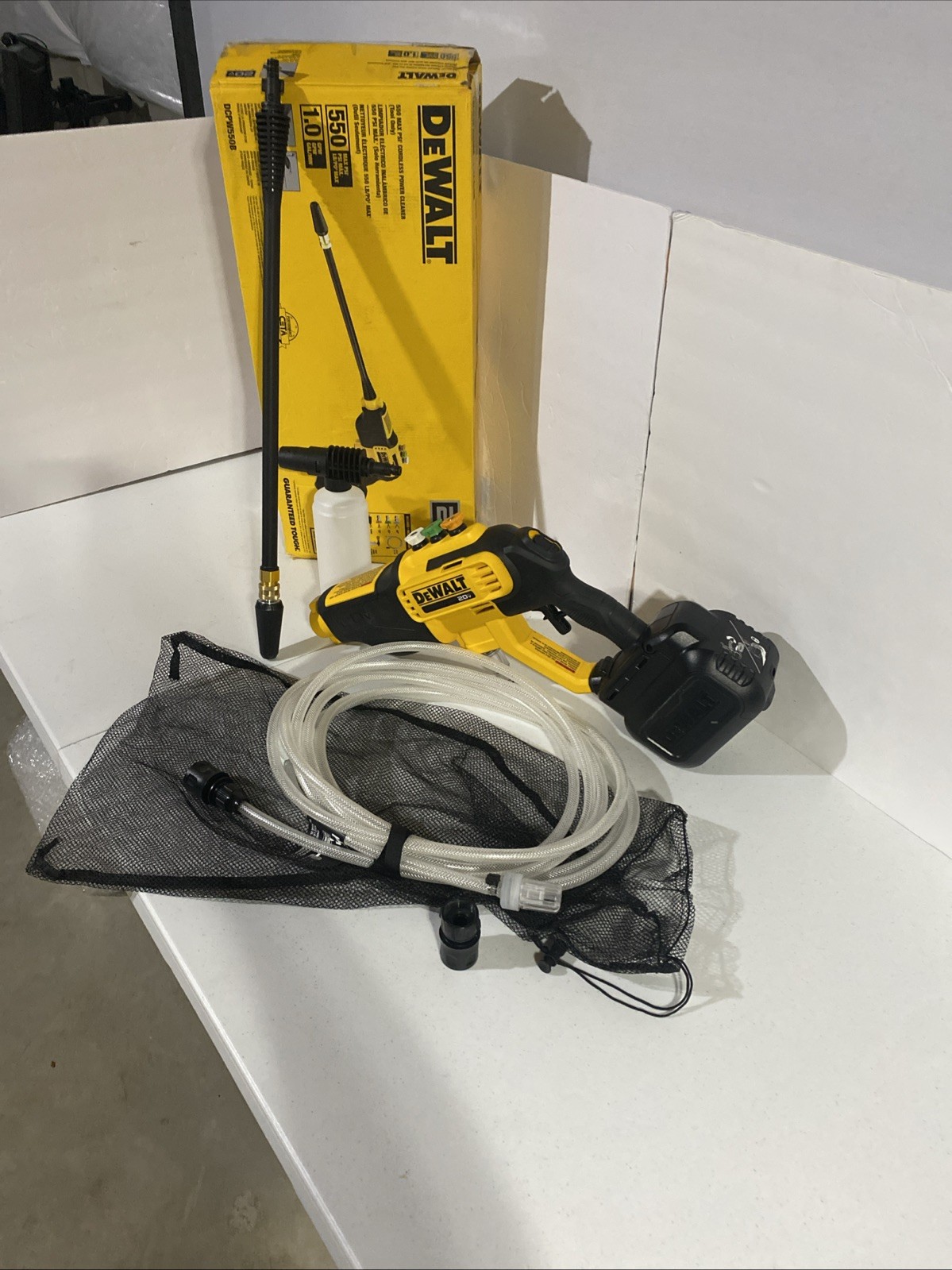 DEWALT 20V Max 550 PSI Cold Water Pressure Washer (Tool Only) (DCPW550B)