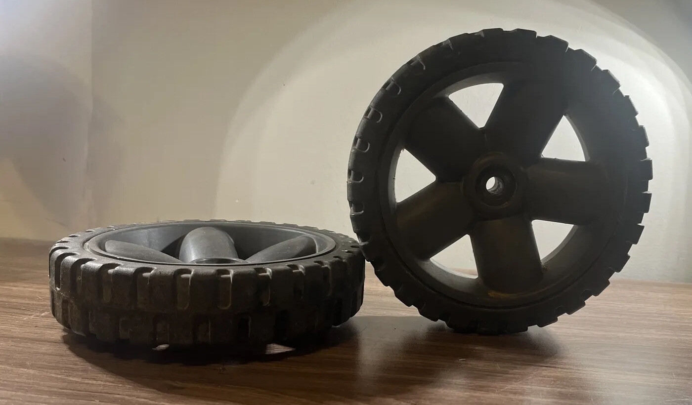 OEM Ryobi 308451062 Wheels for RY141900 2000 PSI Electric Pressure Washer. Used