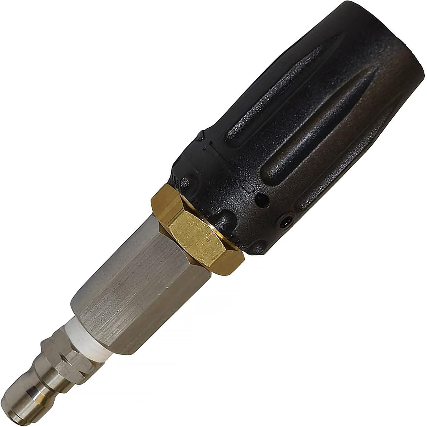 DS Twist Nozzle – Adjustable Downstream Soft Wash Nozzle. 0-60 Degree Spray Patt