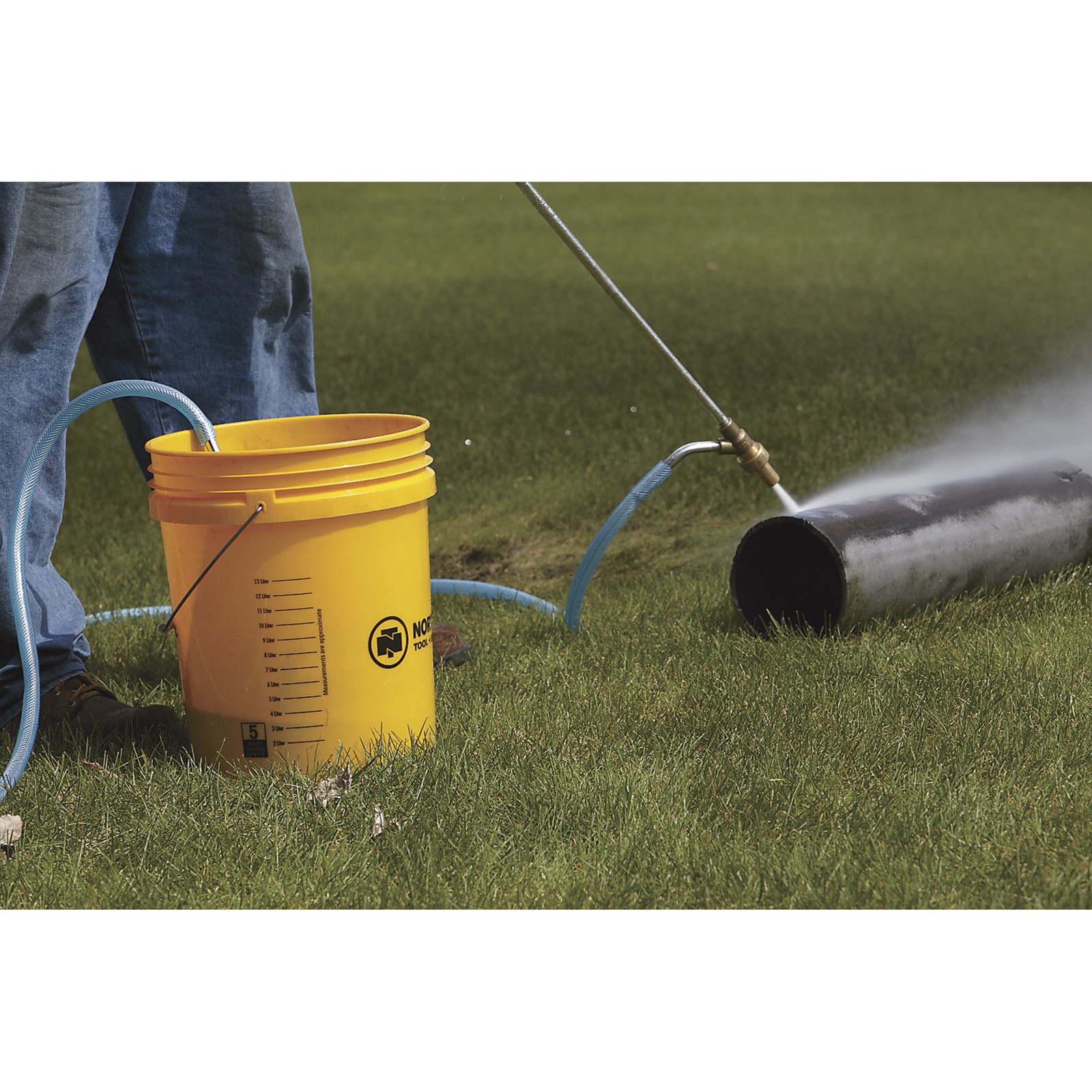 Powerhorse High-Pressure Abrasive Blasting Kit, 3500 PSI, 8.0 GPM, 1/4in. Quick