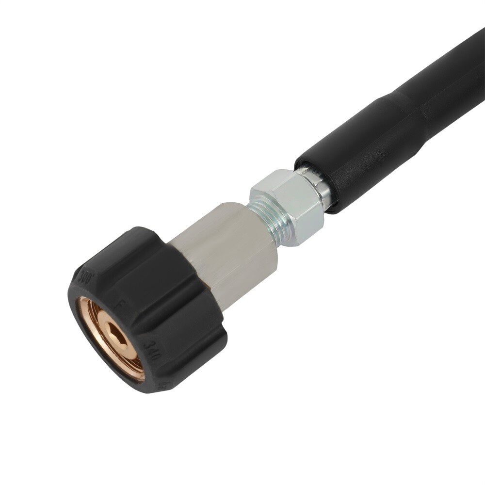 Sewer Jetter Nozzles Kit For Pressure Washer 100FT 1/4″M-NPT Drain Cleaning Hose