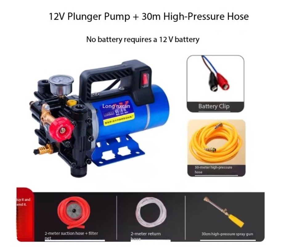 Rechargeable Sprayer Portable Fully Automatic Orchard Electric Plunger Pump