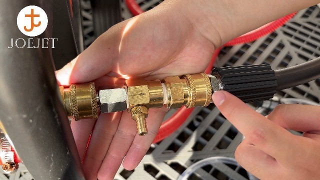 Pressure Washer Downstream Injector Kit, 3/8″ Quick Connect, 10ft Hose, 3-5 GPM
