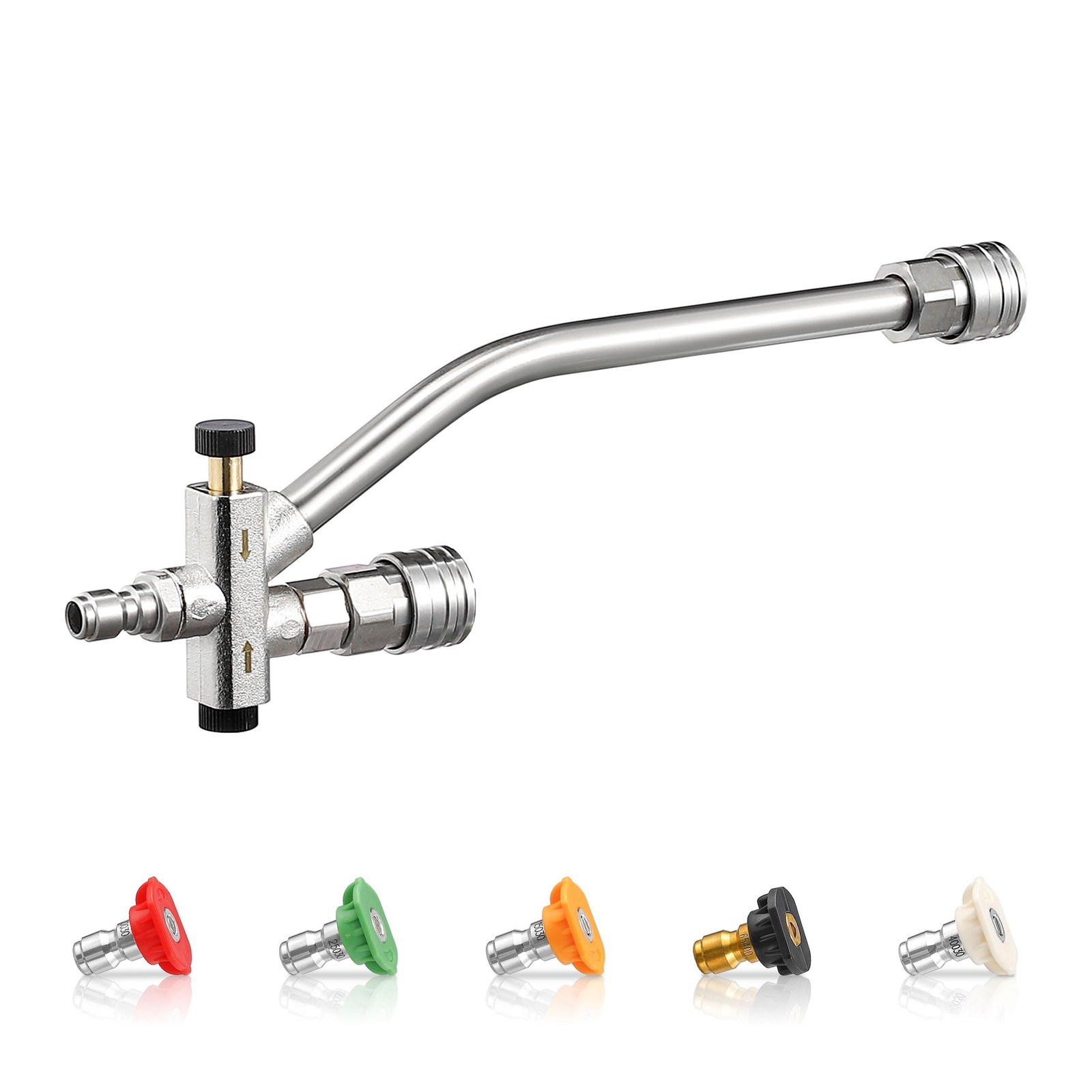 Dual Lance Pressure Washer Wand for Foam Cannon