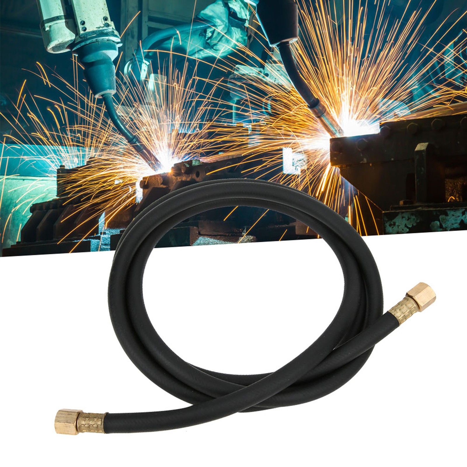 1/4 2.0m Inert Gas Hose Argon CO2 Nitrogen Compressed Air Hose Welding