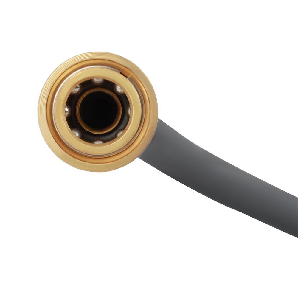 New 3/8″ x 100ft 2 Wire Braid Non-Marking 6000psi Hot Water Pressure Washer Hose