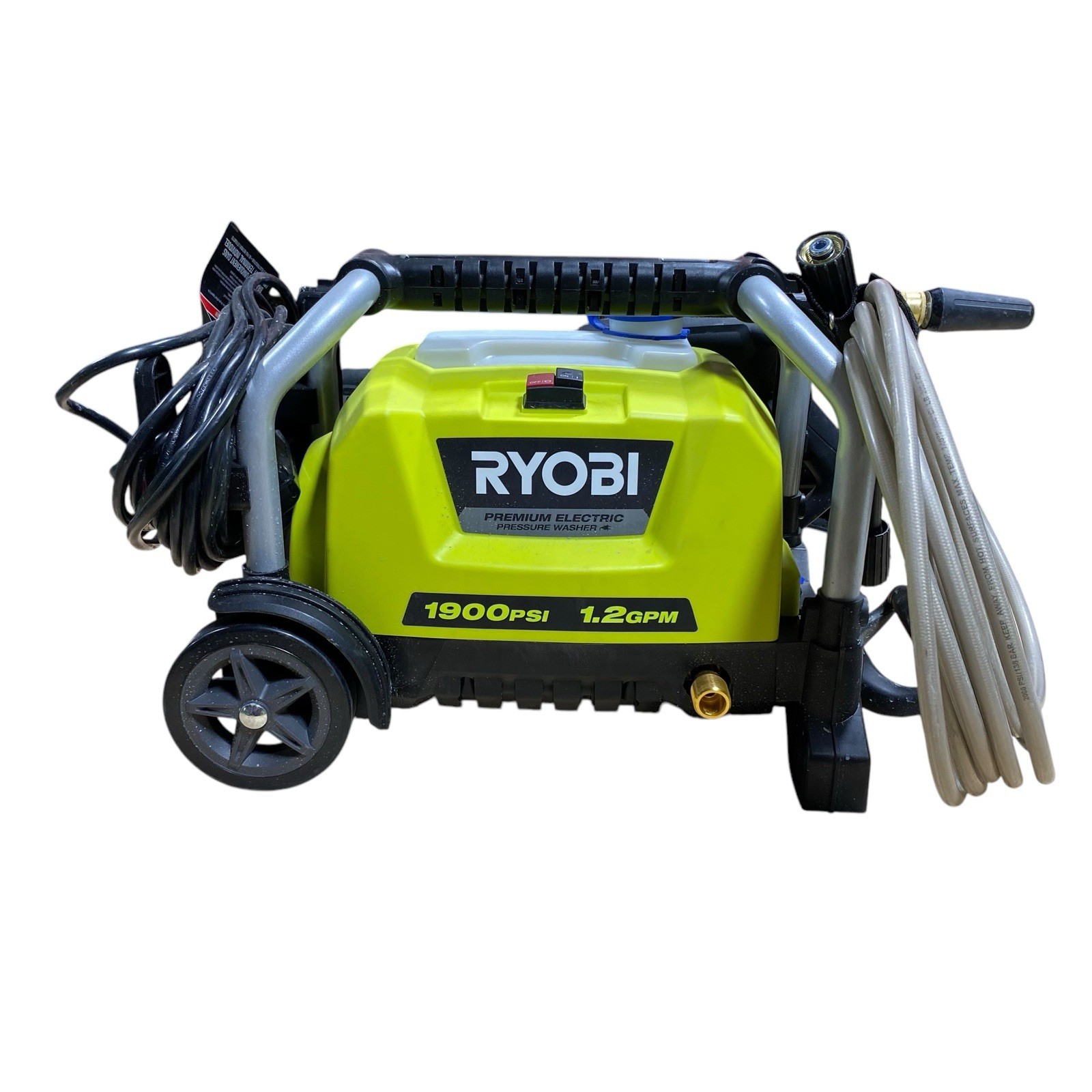 Ryobi RY1419MT 1900 PSI 1.2 GPM Electric Pressure Washer (USED)
