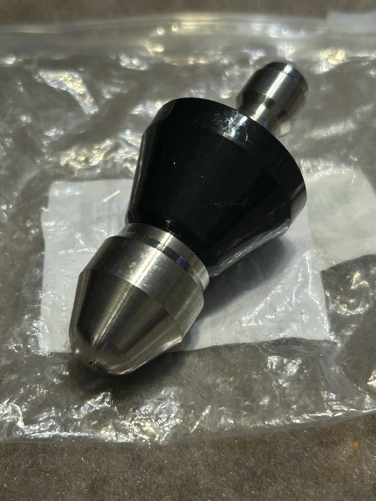 G1/4 Sewer Pipe Cleaning Nozzle Stainless Steel Pressure Sewer Jetter Nozzle