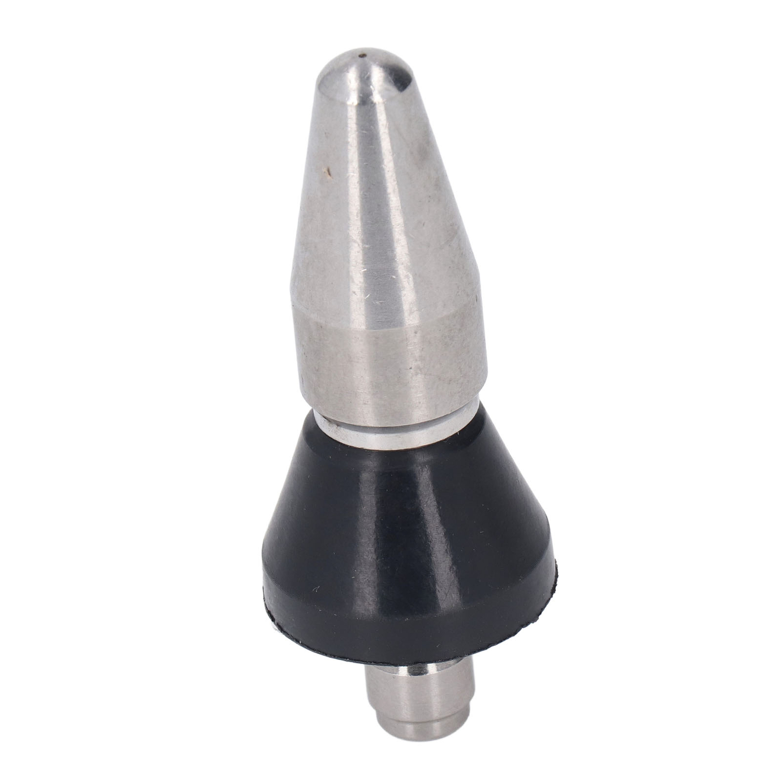 Pressure Washer Nozzle Pointed 5000PSI Large Head Rear 3 Holes 1/4in NPT