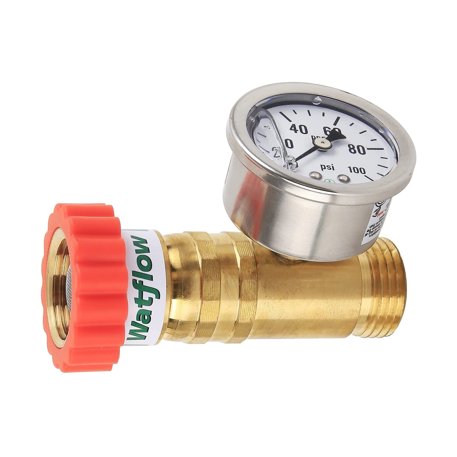 Lead-Free Brass, Water Pressure Regulator, Garden Hose Pressure Regulator, Pr…