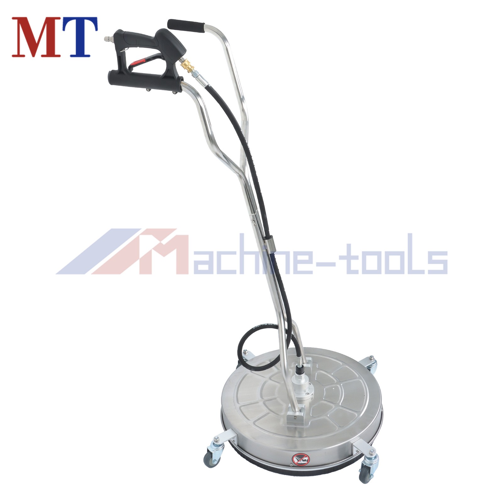 24Inch Pressure Washer Surface Cleaner w/ Handles & Wheels Quick Connect