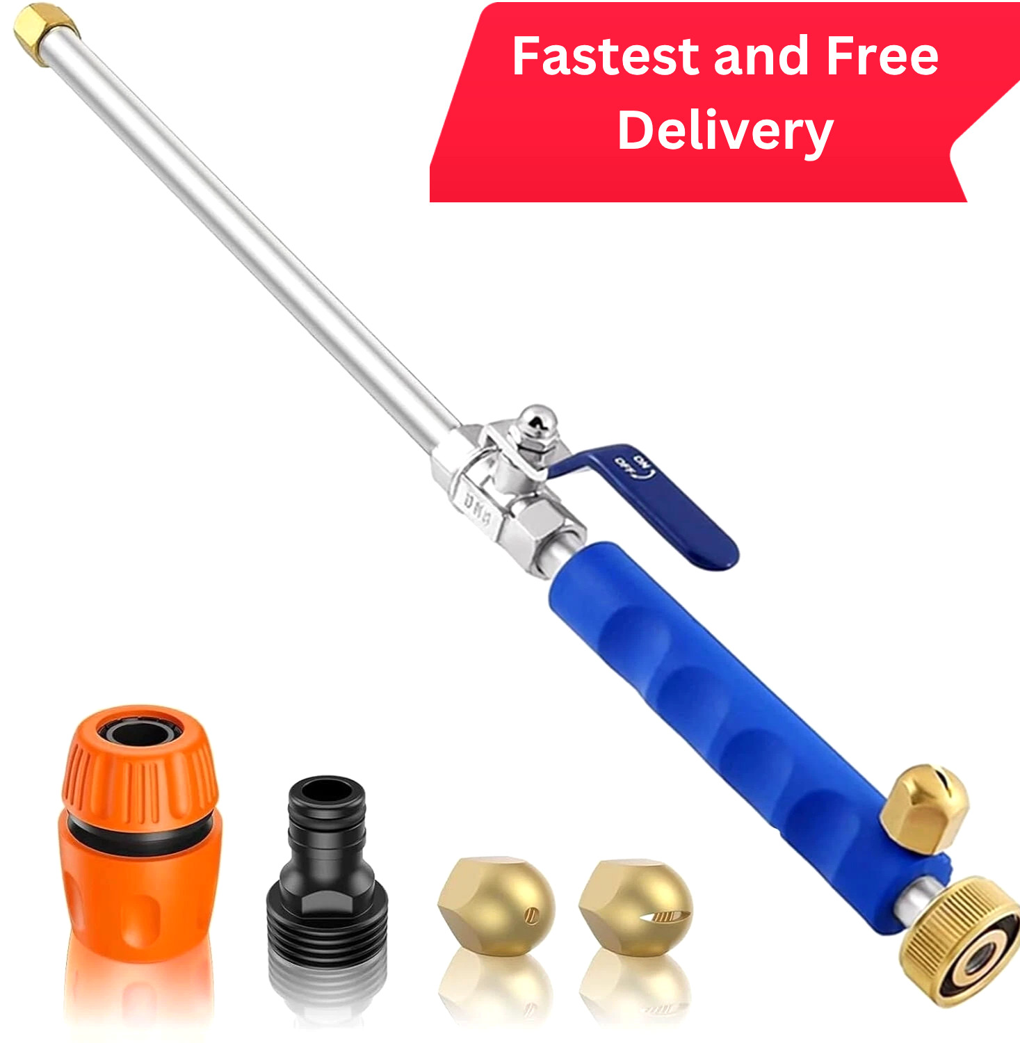 High Pressure Power Washer Water Spray Gun Hose Attachment Jet Sono Jetsono Styl