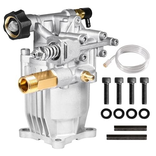 3/4″ Shaft Horizontal Pressure Washer Pump 3400 PSI 2.5 GPM Replacement for Powe