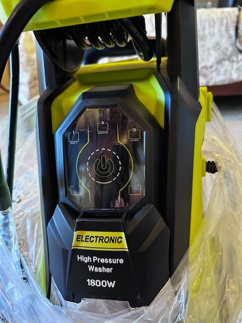 NEW 3800 PSI Electric Pressure Washer 1800W 2.8 GPM Touch Screen NIB
