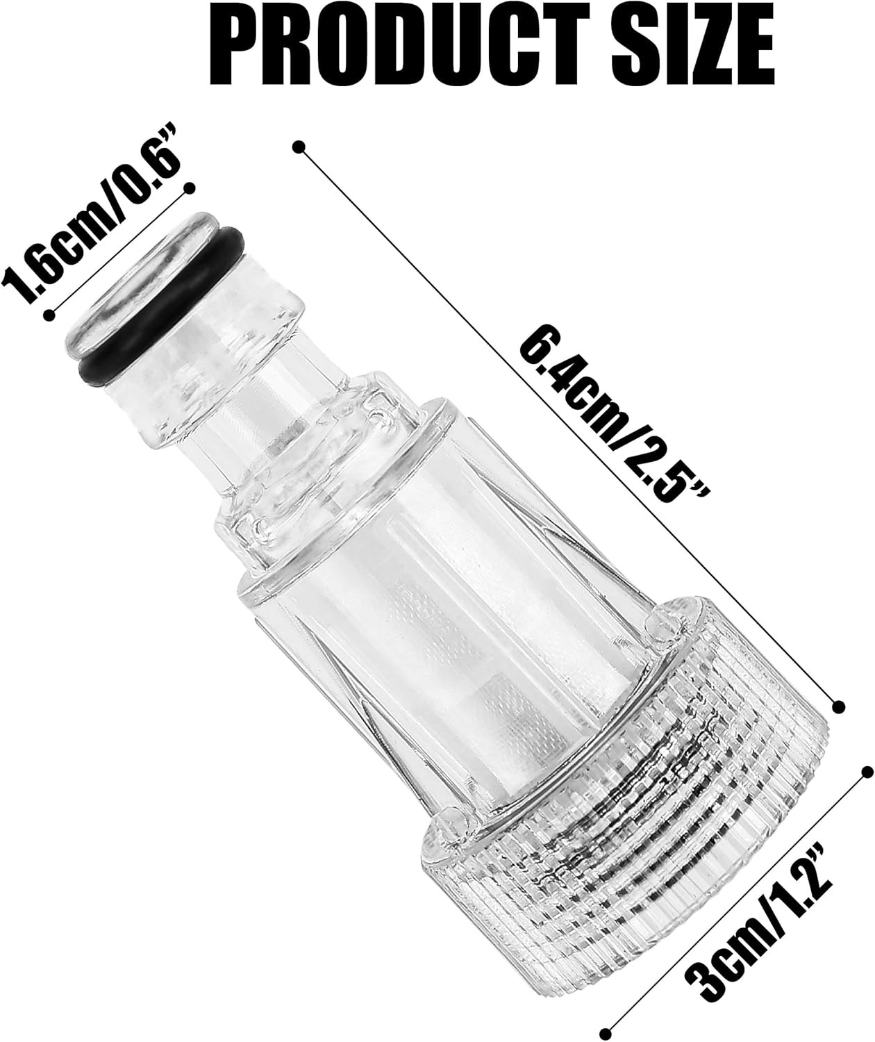 Water Inlet Filter Connector 5Pcs for DEWALT 20V MAX DCPW550 Pressure Washer