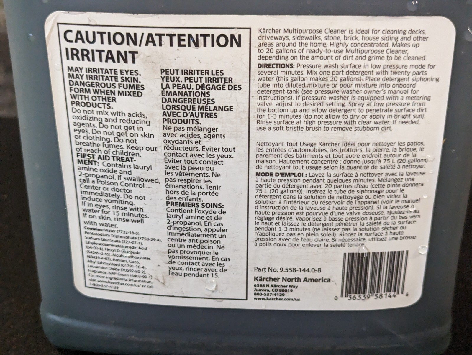 🔥New🔥 Multi-Purpose Cleaning Pressure Power Washer Detergent Soap 1 Gallon